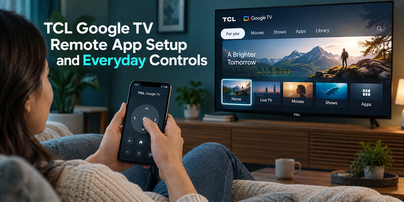 TCL Google TV Remote App: Setup and Controls Guide