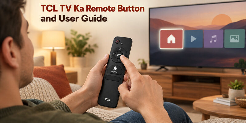 TCL TV Ka Remote Button and User Guide