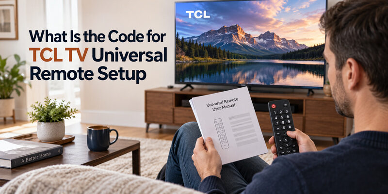 What Is the Code for TCL TV Universal Remote