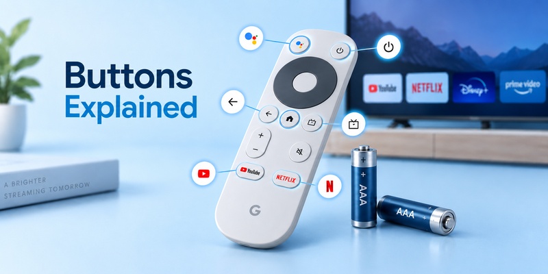Google TV Remote Battery