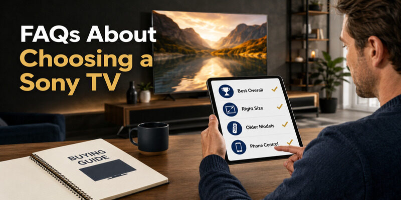 How to judge 'best' • Bravia lineup • Sizes & older models • Remotes and control