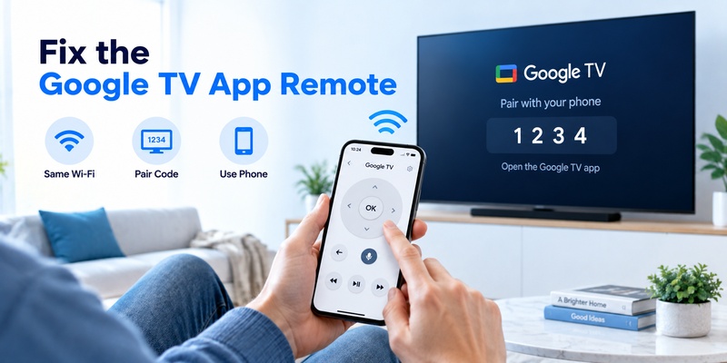 Google TV Remote Not Working