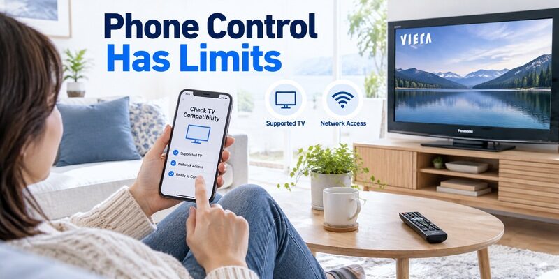 Panasonic TV Remote Viera Model Identification and Controls