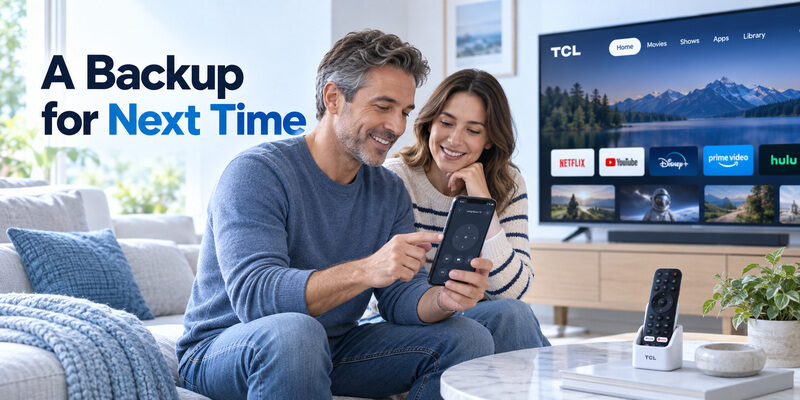 I Lost My TCL TV Remote: Find It or Restore Control