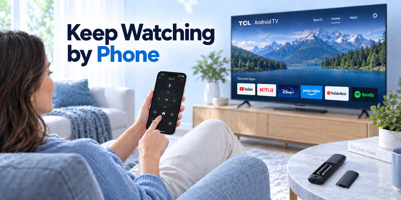 TCL Android TV Remote: Buttons, Pairing and Phone Backup