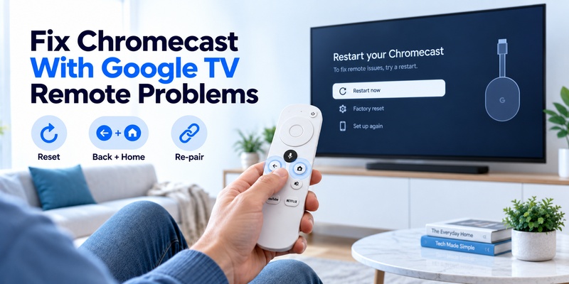 Google TV Remote Not Working