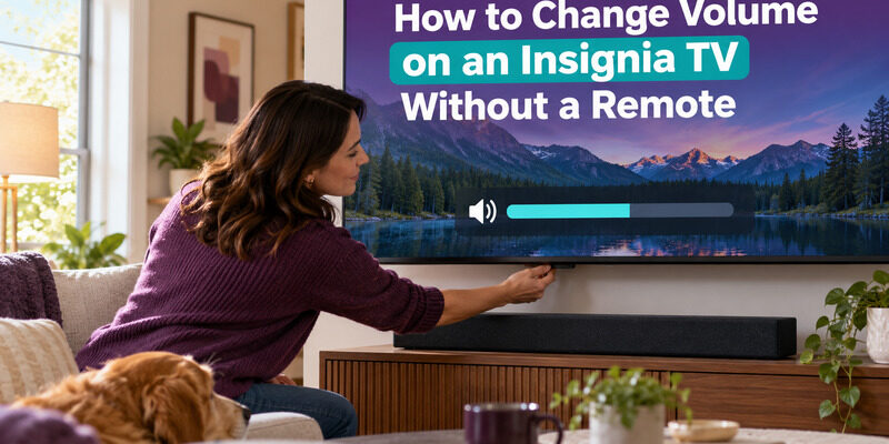Số bài 161 – Insignia TV No Remote: How to Control It Without One