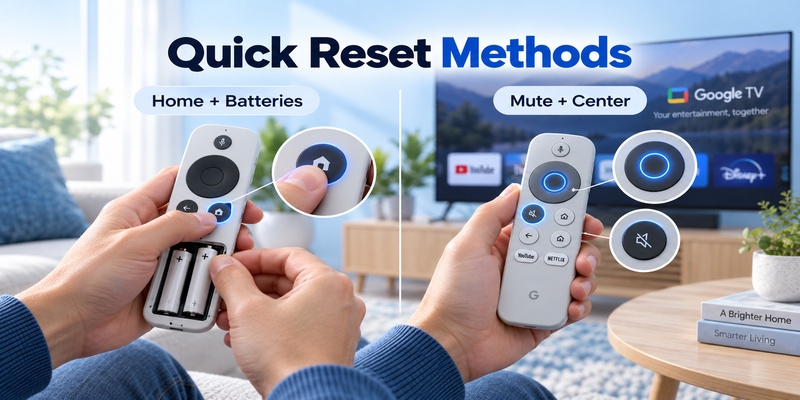 How to Reset Google TV Remote