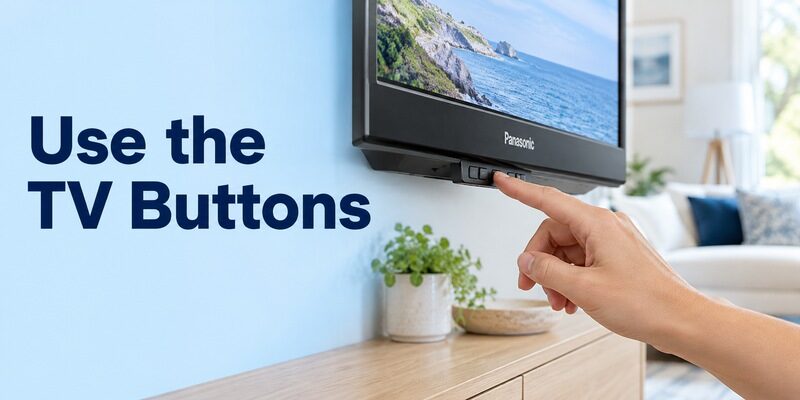 Lost Panasonic TV Remote and How to Regain Control