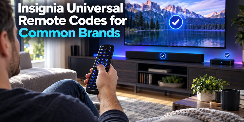 Số bài 165 – Insignia 8 Device Universal Remote: Setup and Compatibility