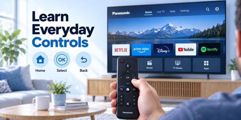 Panasonic TV Remote: Choose, Set Up and Replace It