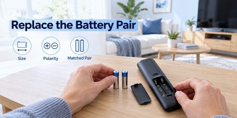 Panasonic TV Remote Battery Types Replacement and Common Problems