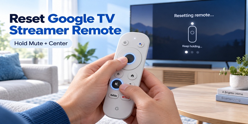 How to Reset Google TV Remote