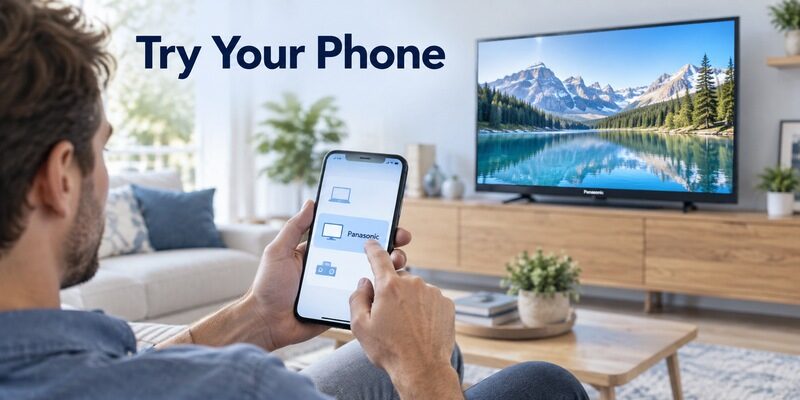 Lost Panasonic TV Remote and How to Regain Control