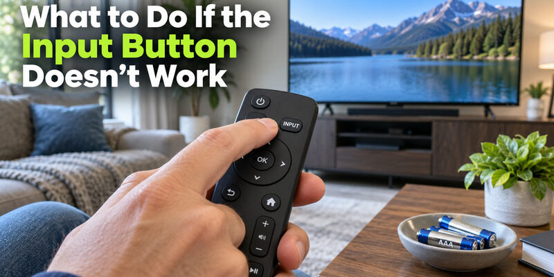 Insignia TV Remote Input Button: Location, Use, and Manual