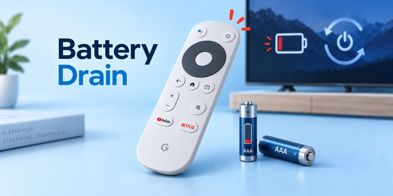 Google TV Remote Battery