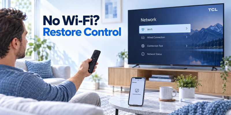 I Lost My TCL TV Remote: Find It or Restore Control