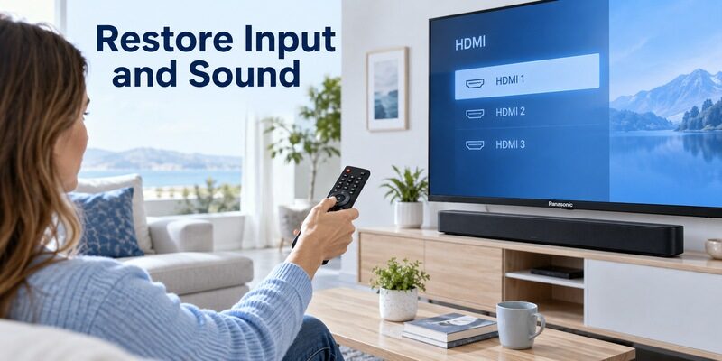Lost Panasonic TV Remote and How to Regain Control