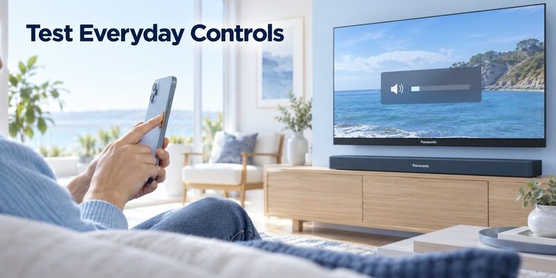 Panasonic TV Remote in Mobile for Android and iPhone