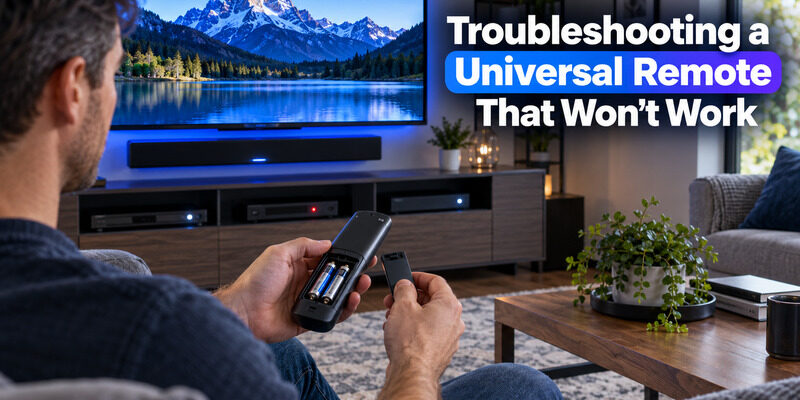 Insignia 8 Device Universal Remote: Setup and Compatibility
