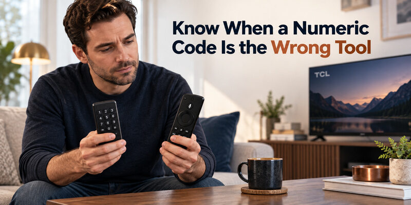 What Is the Code for TCL TV Universal Remote Setup