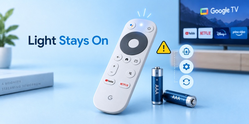 Google TV Remote Battery
