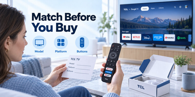 I Lost My TCL TV Remote: Find It or Restore Control